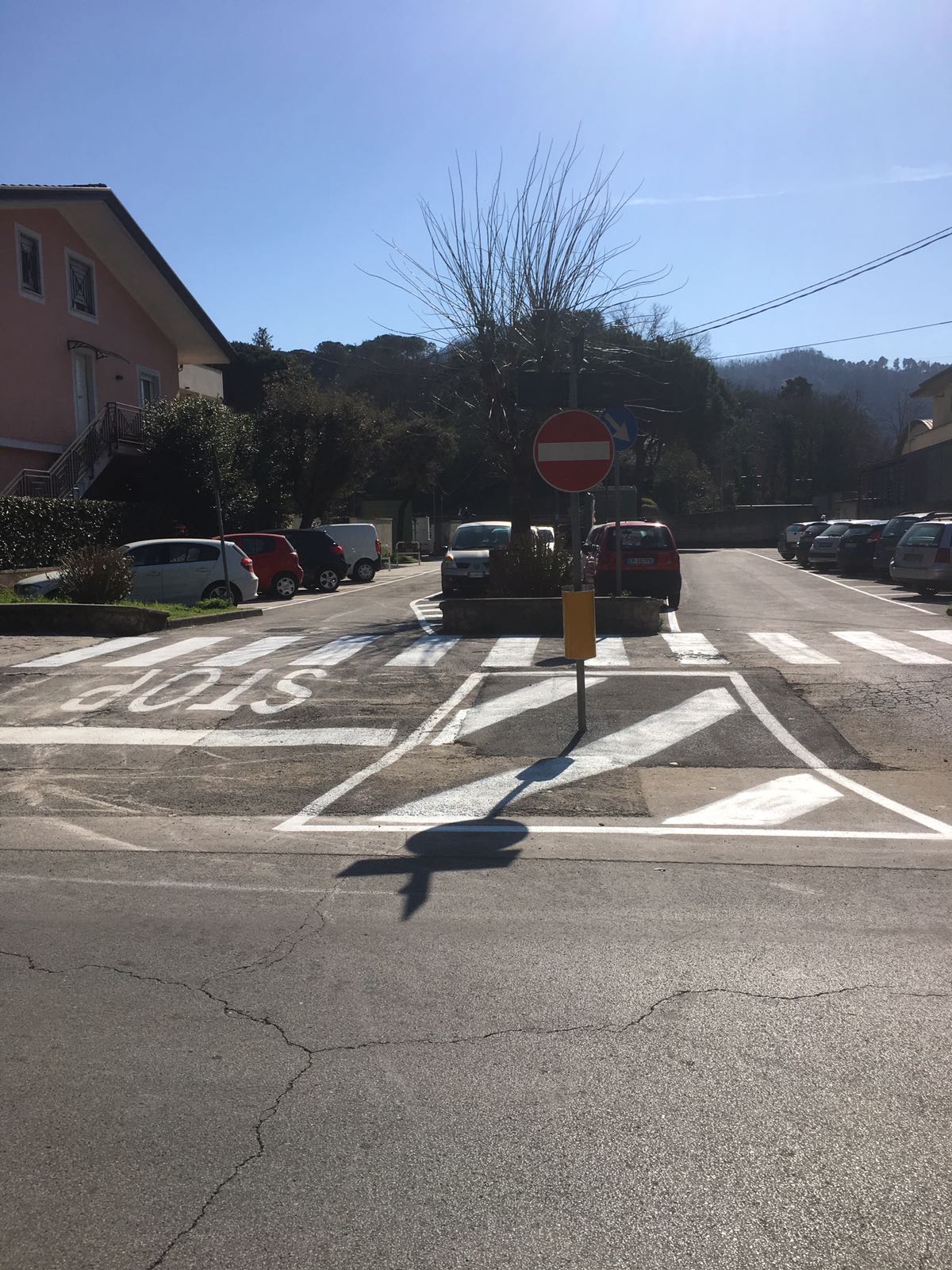 asfaltatura parcheggio Piazza Paolina Maggi