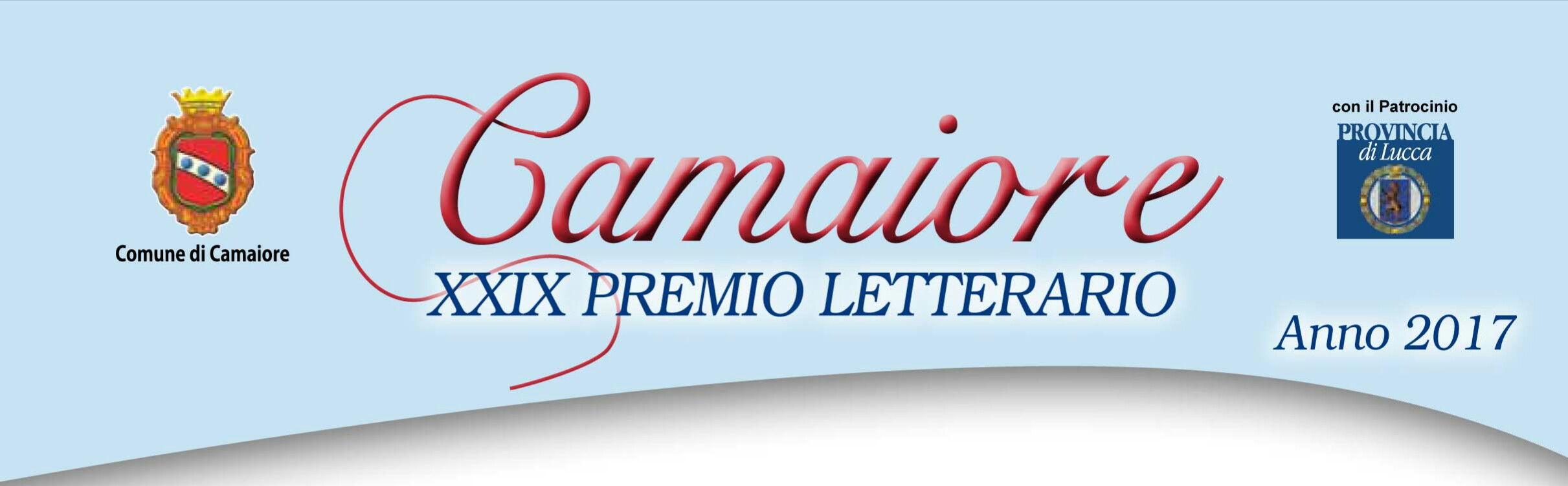 XXIX Premio Letterario Camaiore - ed. 2017